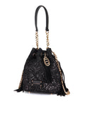 La Carrie Borsa a Secchiello Donna 161C-EB-184-LSY Black - Nero