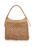 La Carrie Borsa a Tracolla Fringe Donna 161C-LA-560-ROS - Beige