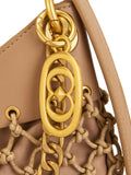 La Carrie Borsa a Tracolla Fringe Donna 161C-LA-560-ROS - Beige