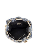 La Carrie Borsa a Secchiello Romantic Canvas Donna 161M-EB-181-CAS Jeans - Denim