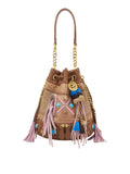 La Carrie Borsa a Secchiello Jungle Donna 161M-EB-182-SYR Cuoio - Marrone