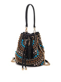 La Carrie Borsa a Secchiello Andromeda Stones Donna 161M-EM-601-RSY Black - Nero