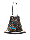 La Carrie Borsa a Secchiello Andromeda Stones Donna 161M-EM-601-RSY Black - Nero