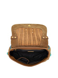 La Carrie Borsa a Mano Jungle Stones Donna 161M-FG-472-STS Multi Cuoio - Marrone