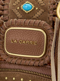 La Carrie Borsa a Mano Jungle Stones Donna 161M-FG-472-STS Multi Cuoio - Marrone