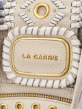La Carrie Borsa a Mano Jungle Eyelets Donna 161M-FG-474-RAP Ivory - Avorio