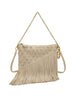 la carrie borsa a tracolla fringes donna 161m ky 813 mif beige 167317657