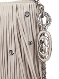 La Carrie Borsa Pochette Fringes Donna 161M-KY-814-SYN Ivory - Avorio
