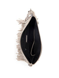 La Carrie Borsa Pochette Fringes Donna 161M-KY-814-SYN Ivory - Avorio