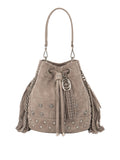 La Carrie Borsa a Secchiello Aztec Donna 161P-EM-206-SUE Taupe - Beige