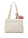 La Carrie Borsa a Tracolla Foulard Bowling Donna 161P-WM-320-TBL Ivory - Avorio