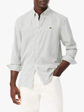Lacoste Camicia Classica Uomo CH5084 - Bianco