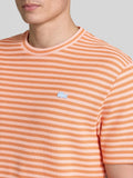 Lacoste T-shirt Uomo TH2193 Arancio/bianco - Arancione