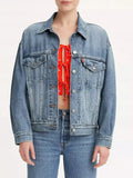 Levis Giubbino di Jeans Donna A1743 Light Indigo - Denim