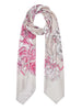 liu jo foulard romantic donna 2a6043t2745 soft peony rosa 162484282