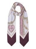 Liu Jo Foulard Fiocco Donna 2A6048T2745 Cranberry - Viola