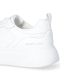 Liu Jo Sneakers Big Uomo 7G5015PX331 Calf Leather/tumbled White - Bianco