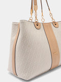 Liu Jo Borsa Shopper Donna AA6104E1118 Naturale/dk.cipria - Beige