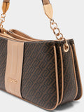 Liu Jo Borsa a Tracolla Donna AA6107E1118 Testa Moro/dk.cipria - Marrone