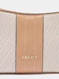 Liu Jo Borsa a Tracolla Donna AA6107E1118 Naturale/dk.cipria - Beige