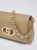 Liu Jo Borsa a Tracolla Donna AA6148E0953 Mud - Marrone