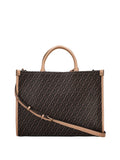 Liu Jo Borsa a Mano Donna AA6206E1092 Testa Moro/dk.cipria - Marrone