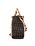 Liu Jo Borsa a Mano Donna AA6206E1092 Testa Moro/dk.cipria - Marrone