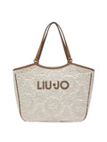 Liu Jo Borsa Shopper Donna AA6208J3865 Cream - Avorio