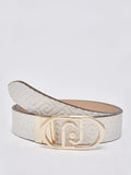 Liu Jo Cintura Reversibile Donna AA6238ES034 Naturale/dk.cipria - Beige