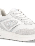 Liu Jo Sneakers Wonder Donna BA6007PX808 Printed Leather/calf White - Bianco