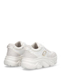 Liu Jo Sneakers Steffy Donna BA6025PX825 Calf Leather/mesh/pr White - Bianco