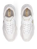 Liu Jo Sneakers Steffy Donna BA6025PX825 Calf Leather/mesh/pr White - Bianco