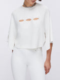 Liu Jo Maglia Donna CA6101MS55N Gleam White - Bianco