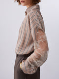 Liu Jo Camicia Casual Camicia Donna CA6119TS555 - Marrone