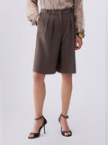 Liu Jo Shorts Donna CA6125T577A Pepe Melange - Marrone
