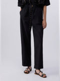Liu Jo Pantalone Straight Donna CA6249TS246 - Nero