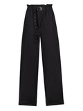 Liu Jo Pantalone Straight Donna CA6249TS246 - Nero