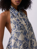 Liu Jo Vestito Longuette Donna CA6332TS555 St.foulard Araldic B - Blu