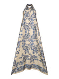 Liu Jo Vestito Longuette Donna CA6332TS555 St.foulard Araldic B - Blu