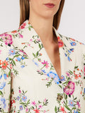 Liu Jo Blazer Donna CA6337T589A Glam White Blossom - Floreale