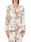 Liu Jo Blazer Donna CA6337T589A Glam White Blossom - Floreale