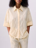 Liu Jo Camicia Casual Camicia Donna CA6345TS246 Sorbet Lemon - Giallo
