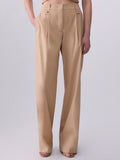 Liu Jo Pantalone Palazzo Donna CA6364T297A Cappuccino Light - Beige