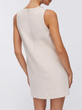 Liu Jo Vestito Mini Donna PA6007T2527 Ostrica - Avorio