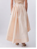 Liu Jo Gonna Longuette Donna PA6041T8578 Ostrica - Avorio