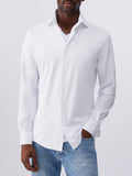 Liu Jo Camicia Classica Uomo QA6050T161A White Alyssum - Bianco