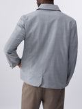 Liu Jo Giacca Overshirt Uomo QA6063T219A Ice Grey - Grigio