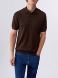 Liu Jo Polo Uomo QA6071MA19R Plain Chocolate - Marrone
