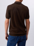 Liu Jo Polo Uomo QA6071MA19R Plain Chocolate - Marrone