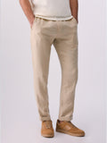 Liu Jo Pantalone Slim Uomo QA6095T4346 White Pepper - Avorio